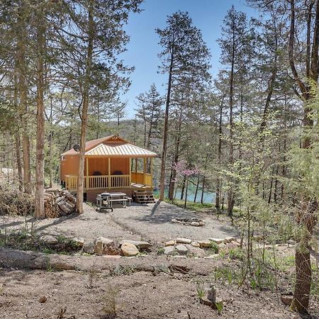 Cliffside Eureka Springs Cabin With Beaver Lake View Eksteriør billede