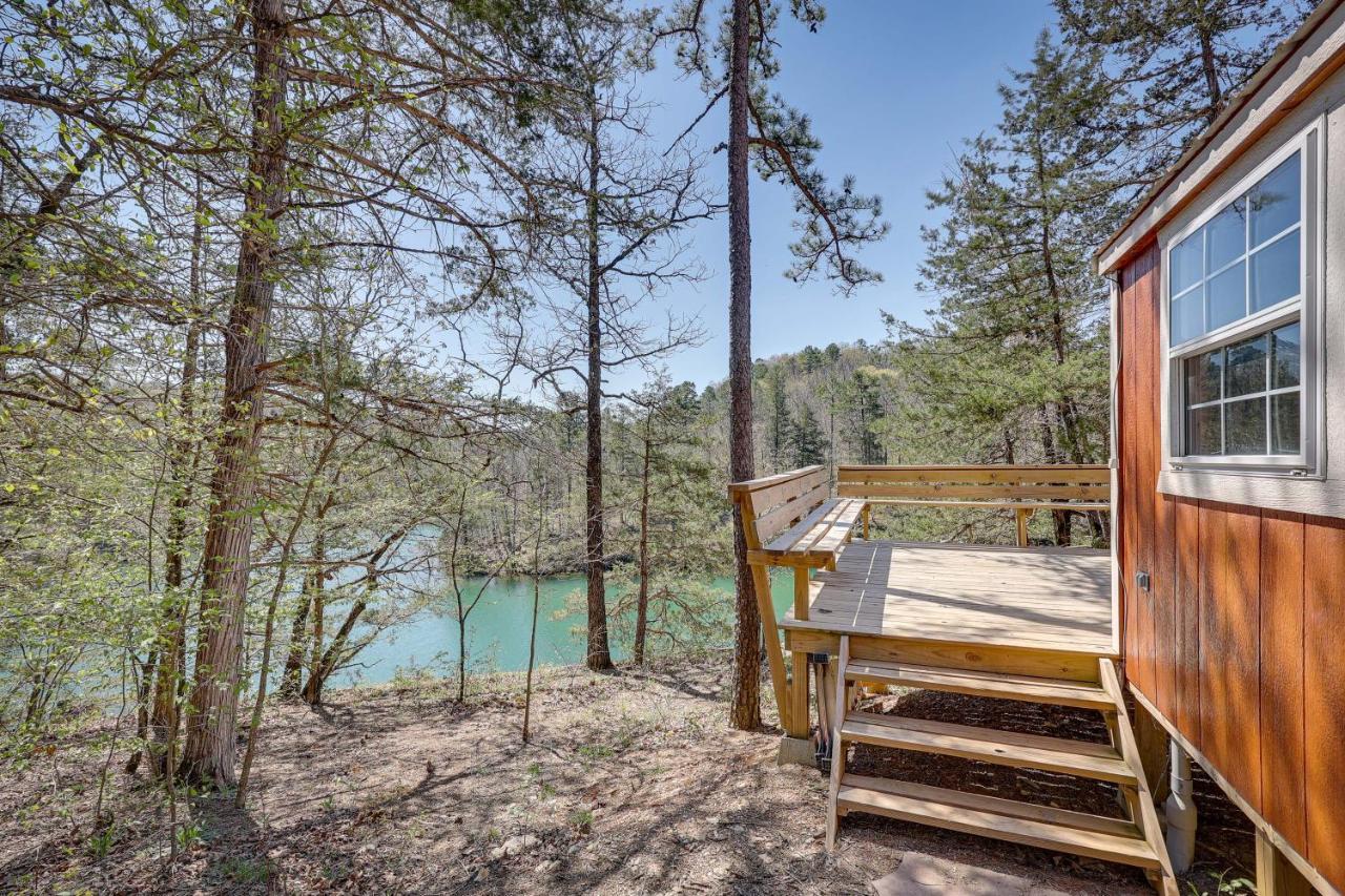 Cliffside Eureka Springs Cabin With Beaver Lake View Eksteriør billede