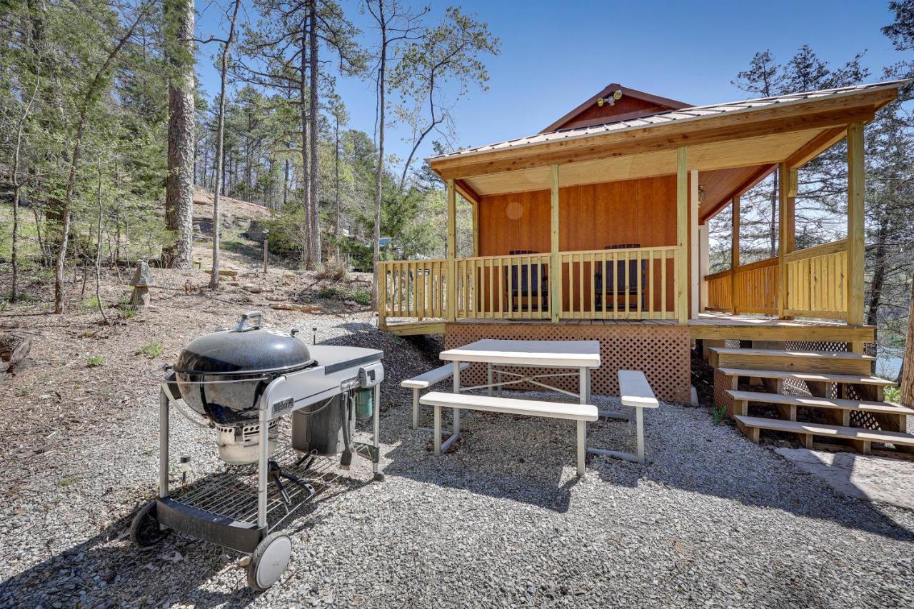 Cliffside Eureka Springs Cabin With Beaver Lake View Eksteriør billede